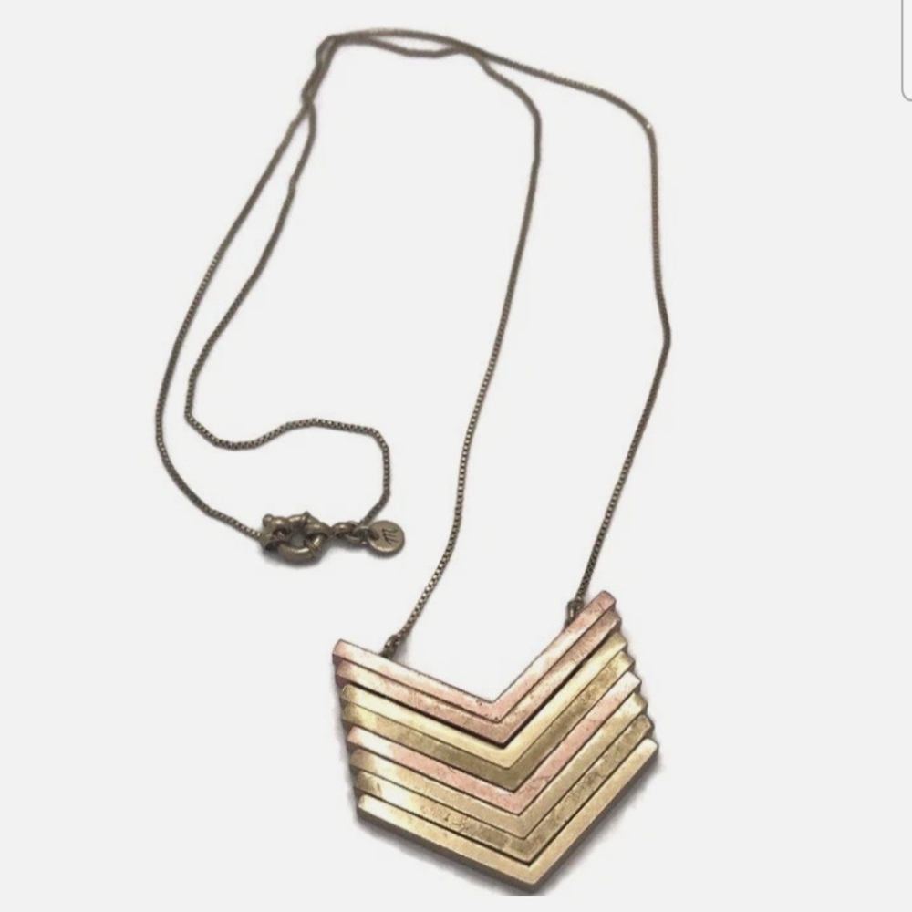 Madewell Elegant Arrowstack Necklace - image 4